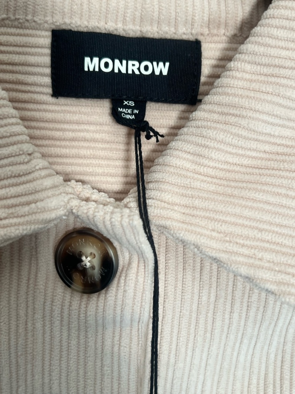 Monrow Corduroy Shacket - Picture 7 of 9